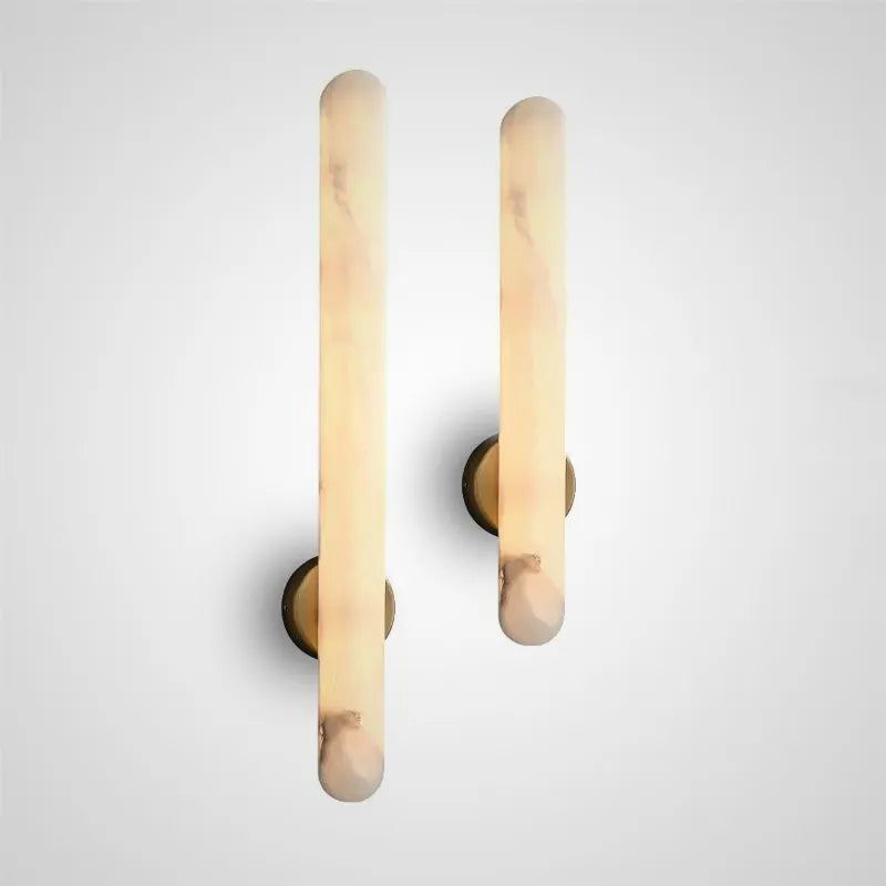 Alabaster Column Wall Light with Minimalist Design - view 3