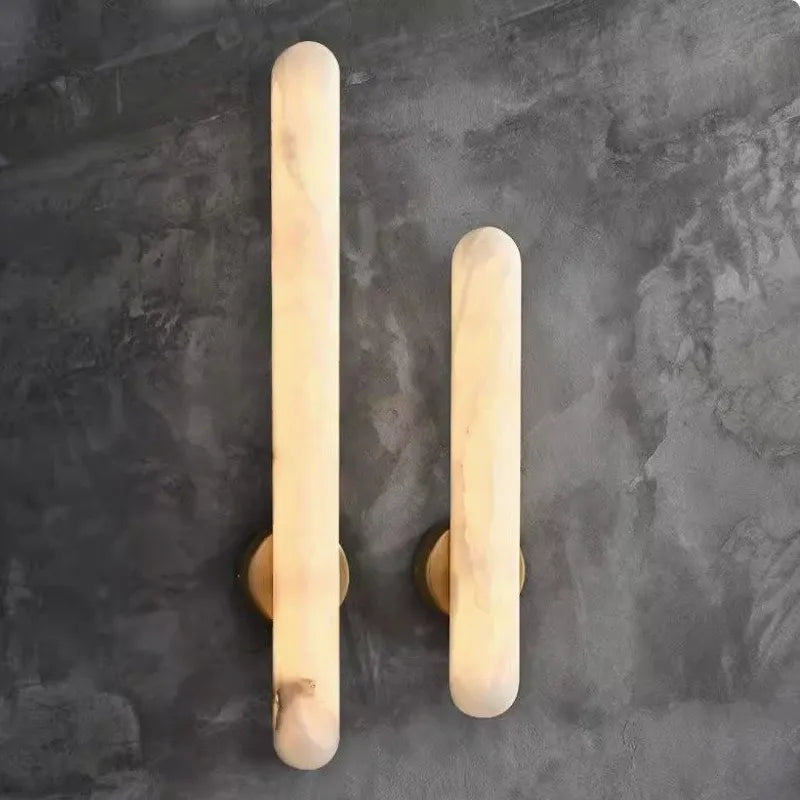 Alabaster Column Wall Light with Minimalist Design - view 6