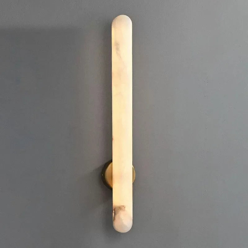 Alabaster Column Wall Light with Minimalist Design - view 7
