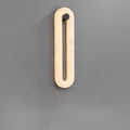Alabaster Elliptical Wall Lamp – Gradual Fade Glow with Modern Design - view 9