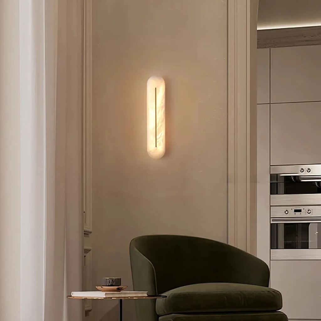 Orbison Alabaster Wall Lamp – Modern Decorative Lighting for Staircase - view 5