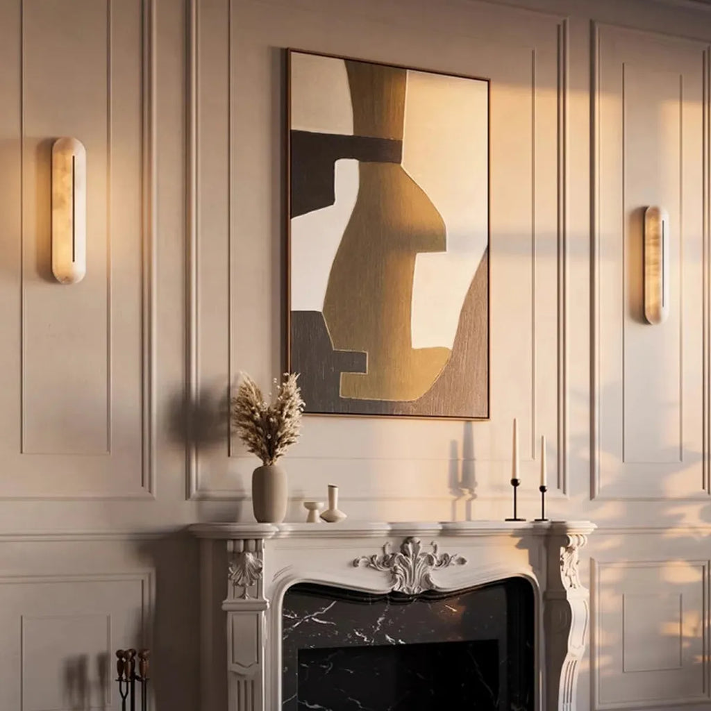 Orbison Alabaster Wall Lamp – Modern Decorative Lighting for Staircase - view 7