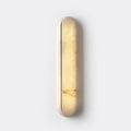 Spain Alabaster Wall Sconce with Sleek Modern Line - view 1