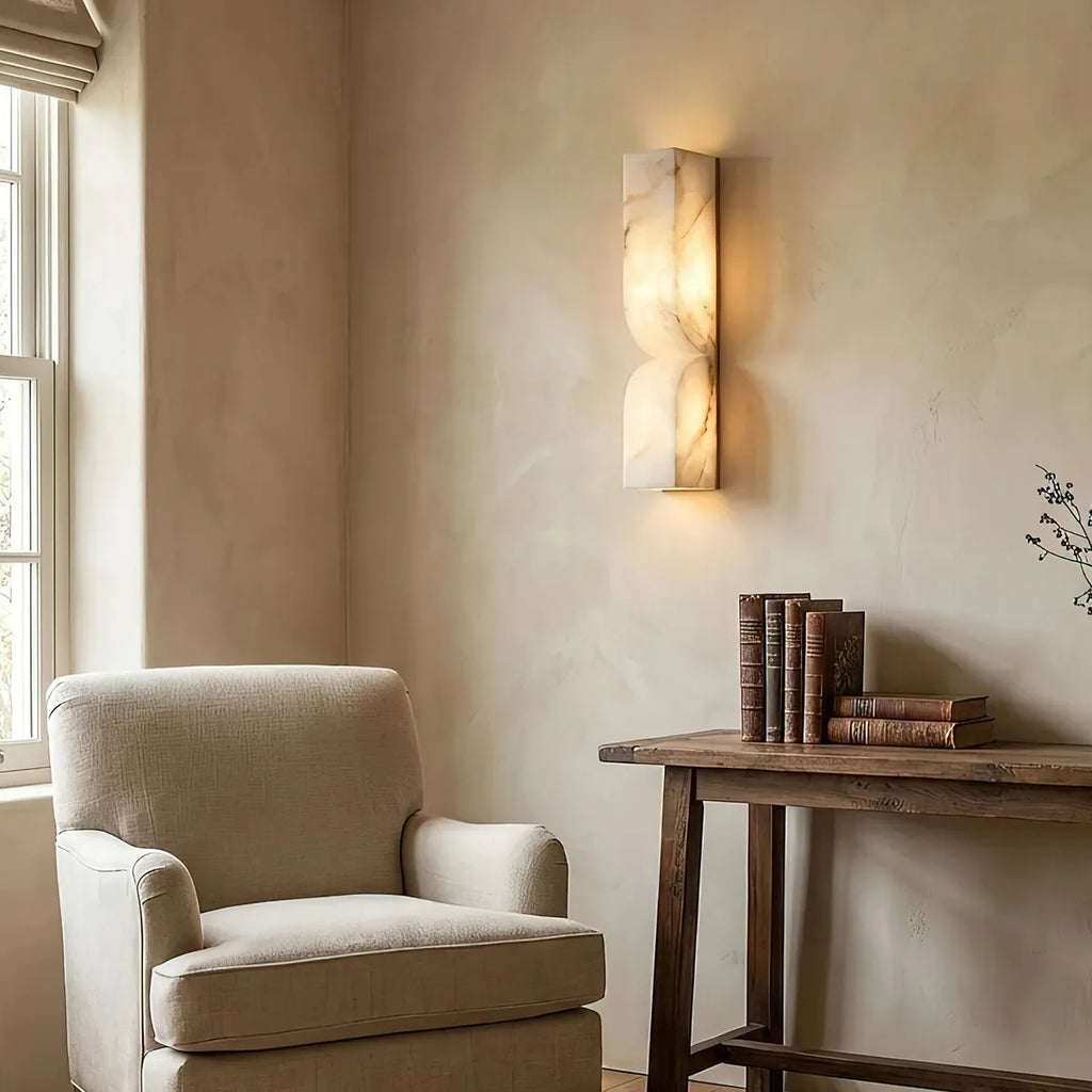 Alabaster Essence Wall Sconce - view 4