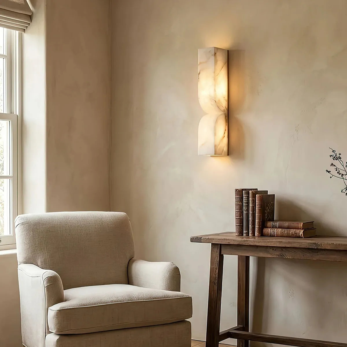 Alabaster Essence Wall Sconce - view 4