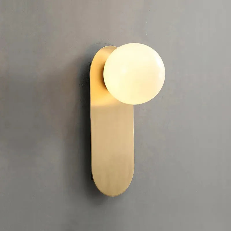 Milan Brass Wall Sconce - view 1