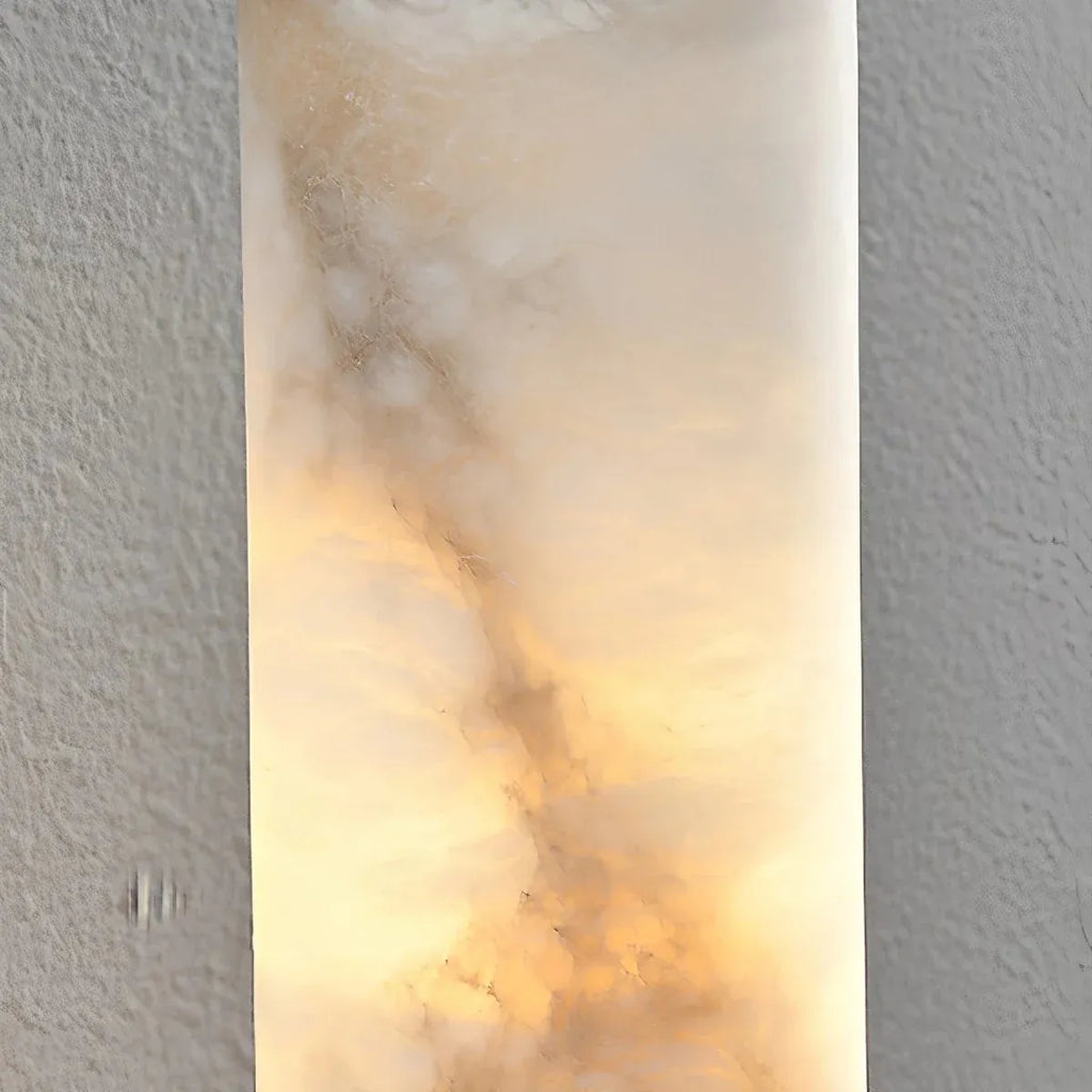 Verita Alabaster Column Linear Wall Sconce - view 5