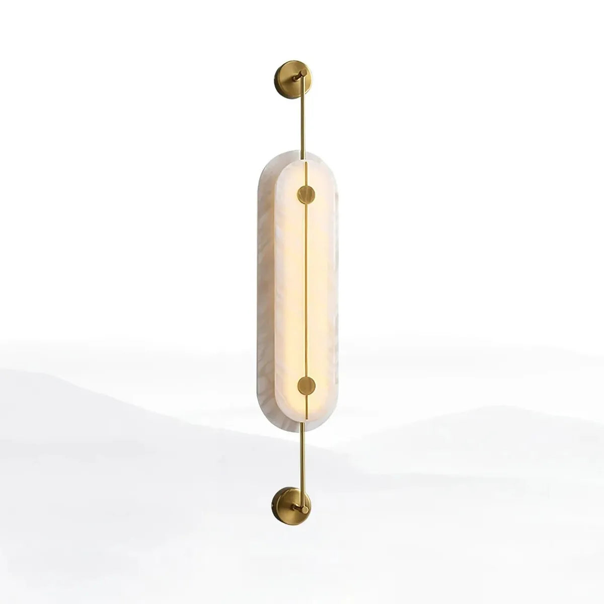 Solvane Alabaster Wall Sconce - view 3