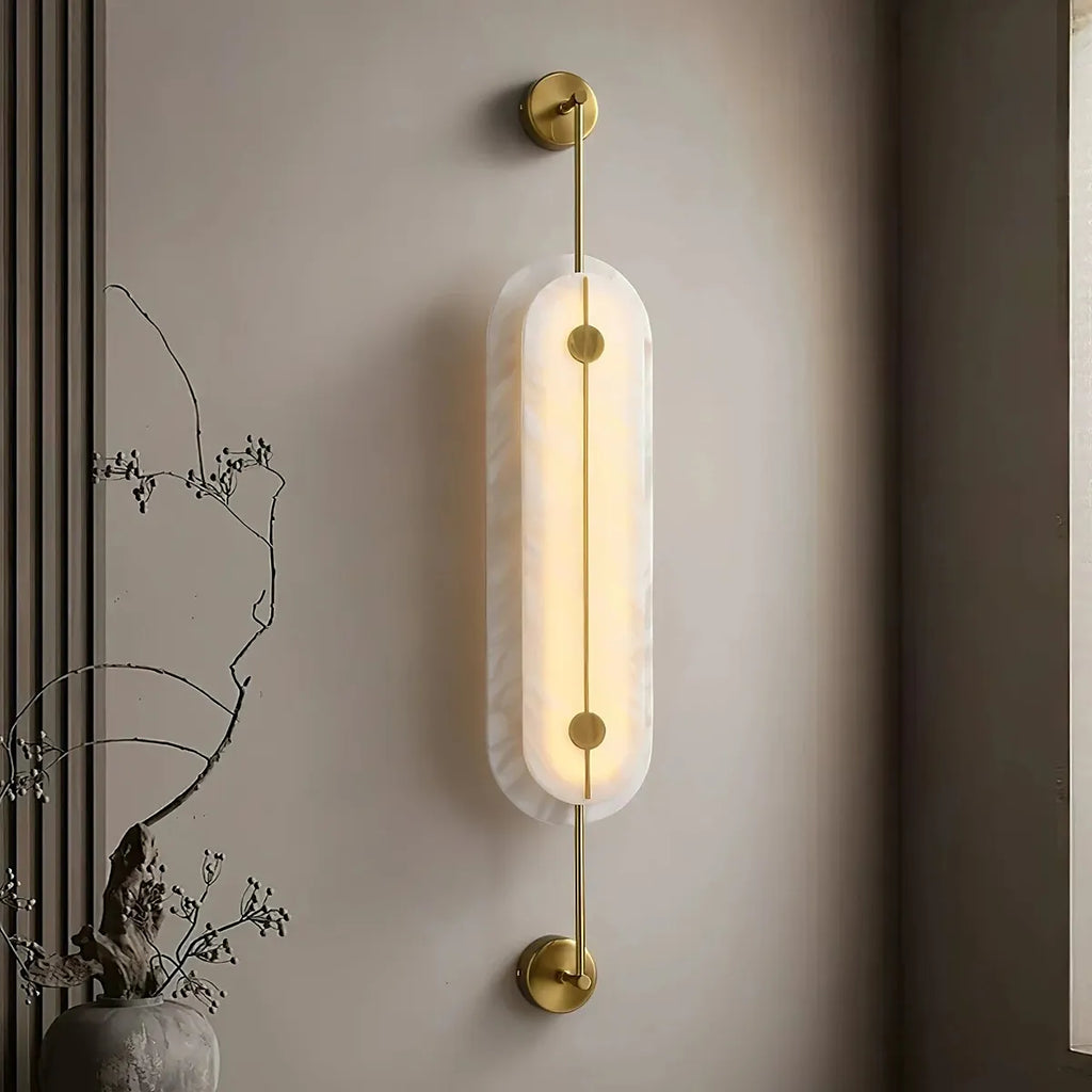 Solvane Alabaster Wall Sconce - view 5