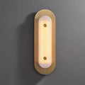 Asher Horizon Alabaster Accent Wall Sconce - view 1
