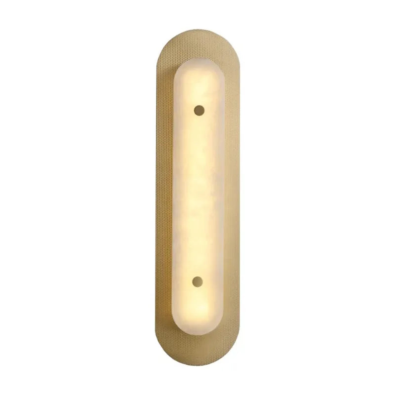 Asher Horizon Alabaster Accent Wall Sconce - view 7