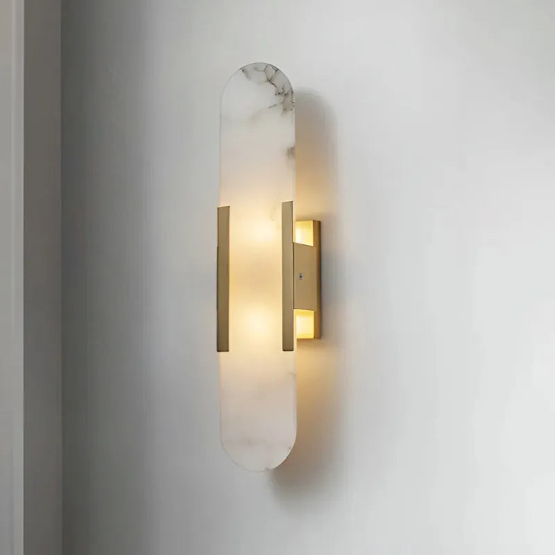 Melange Alabaster Wall Sconce - view 5