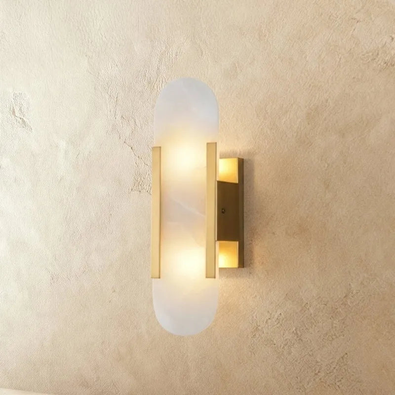 Melange Alabaster Wall Sconce - view 7