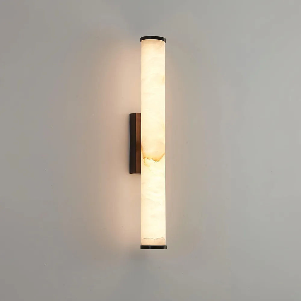 Callisto Vertical Alabaster LED Sconce - view 1