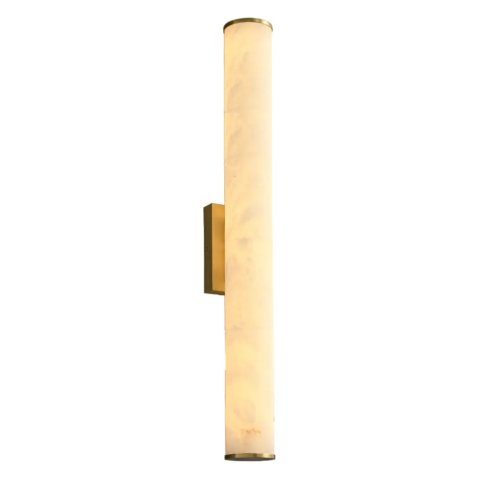 Callisto Vertical Alabaster LED Sconce - view 15