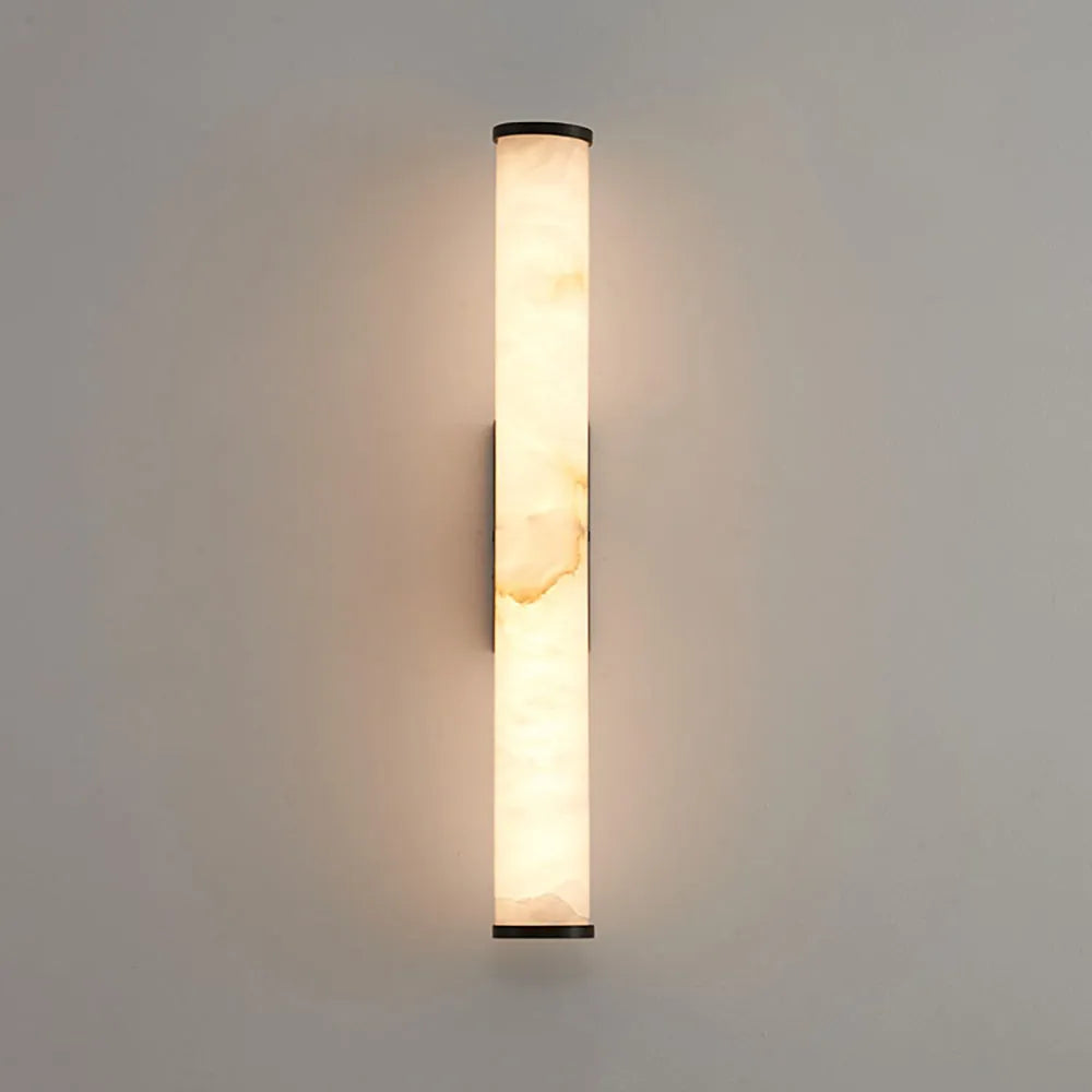 Callisto Vertical Alabaster LED Sconce - view 3