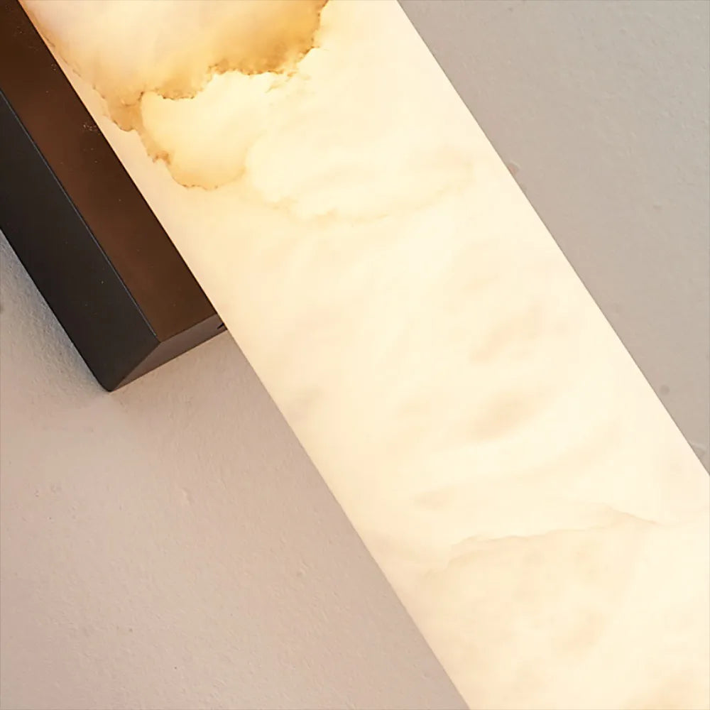 Callisto Vertical Alabaster LED Sconce - view 6