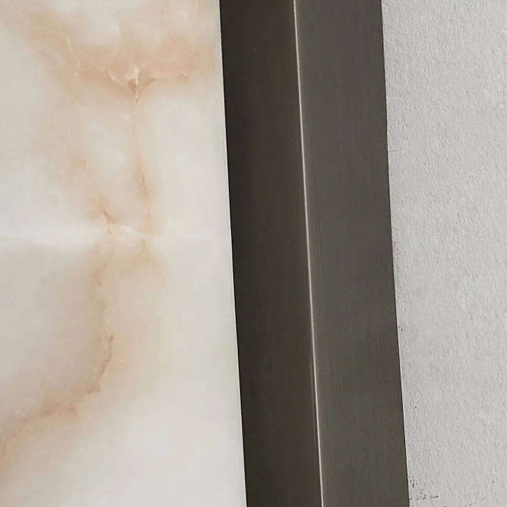 Callisto Vertical Alabaster LED Sconce - view 7