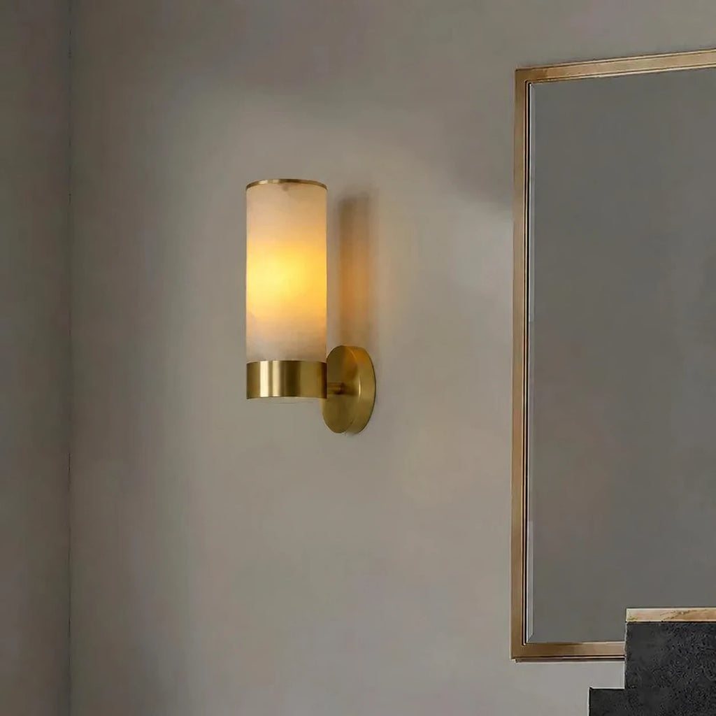 Alabaster Tube Wall Light - view 4