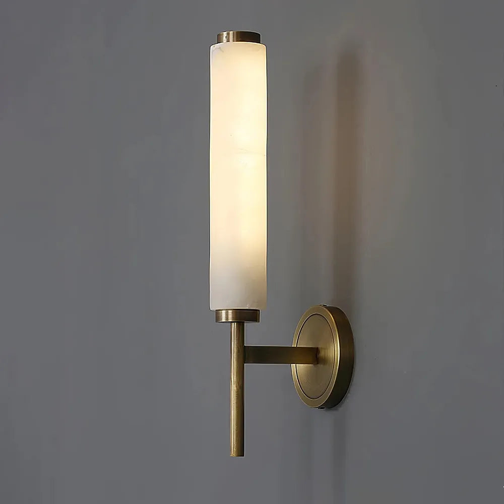 Candle Alabaster Sconce - view 1