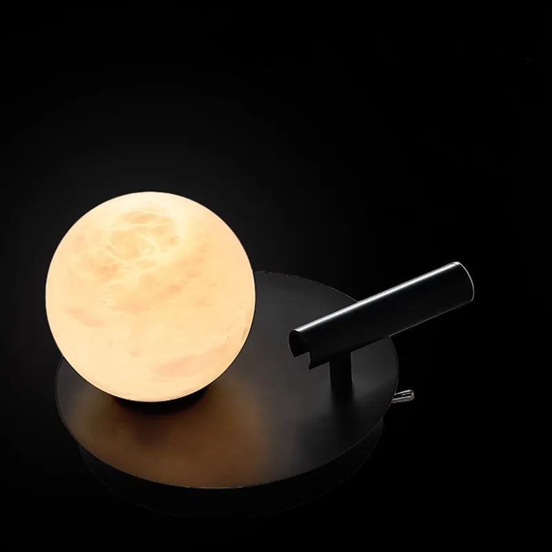Alabaster Wall Lamp with Spherical Shade - view 7