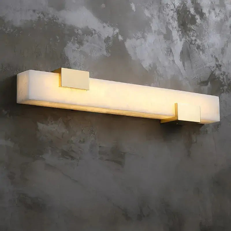 Furore Alabaster Wall Lamp with Soft Illuminated Accent - view 3