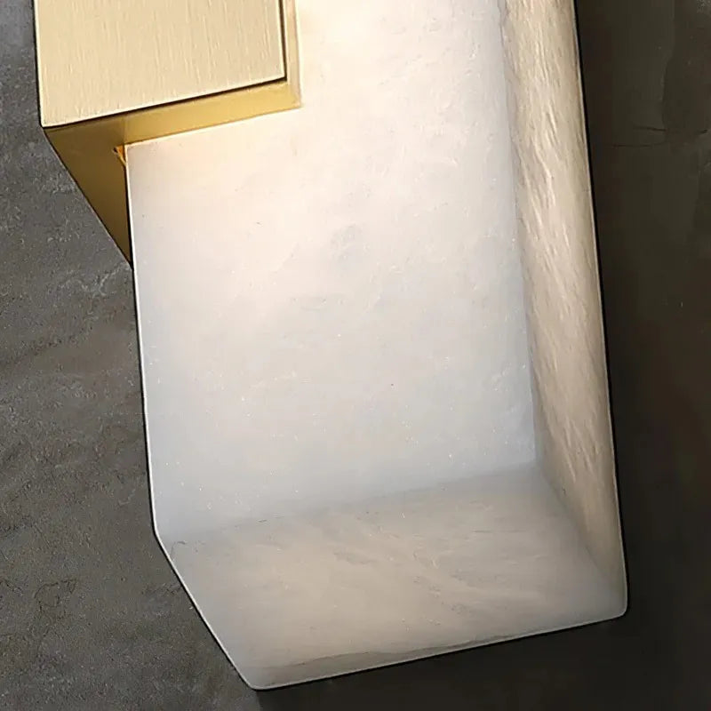 Furore Alabaster Wall Lamp with Soft Illuminated Accent - view 7