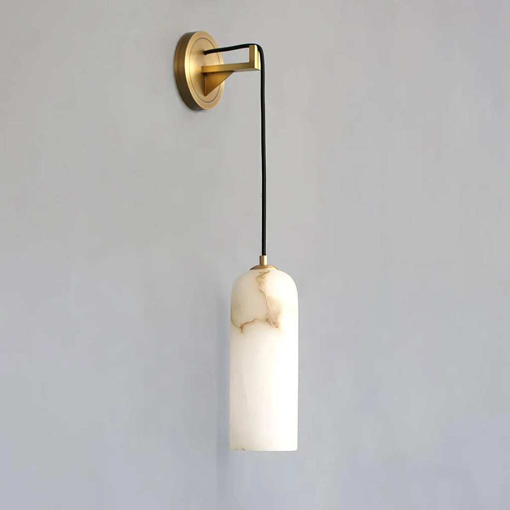 Monty Alabaster Architectural Wall Lamp - view 2