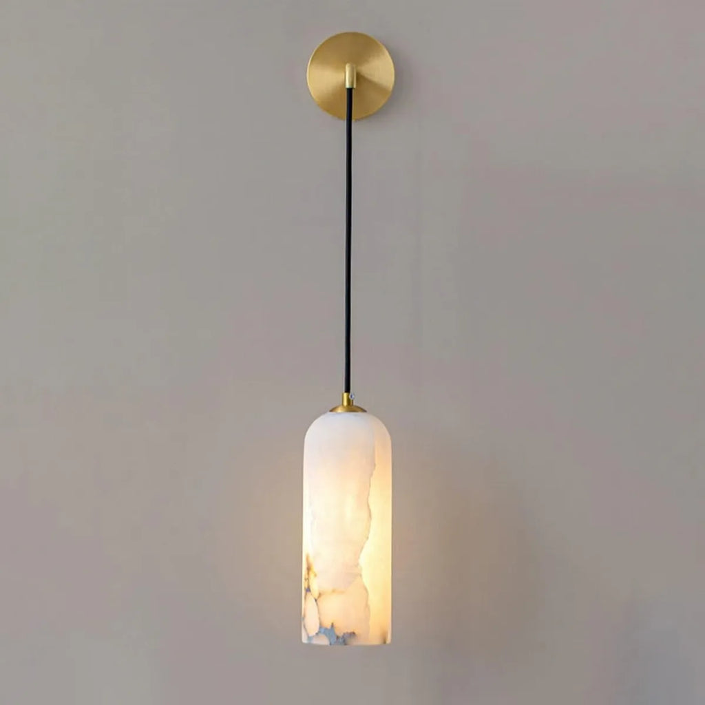 Monty Alabaster Architectural Wall Lamp - view 3