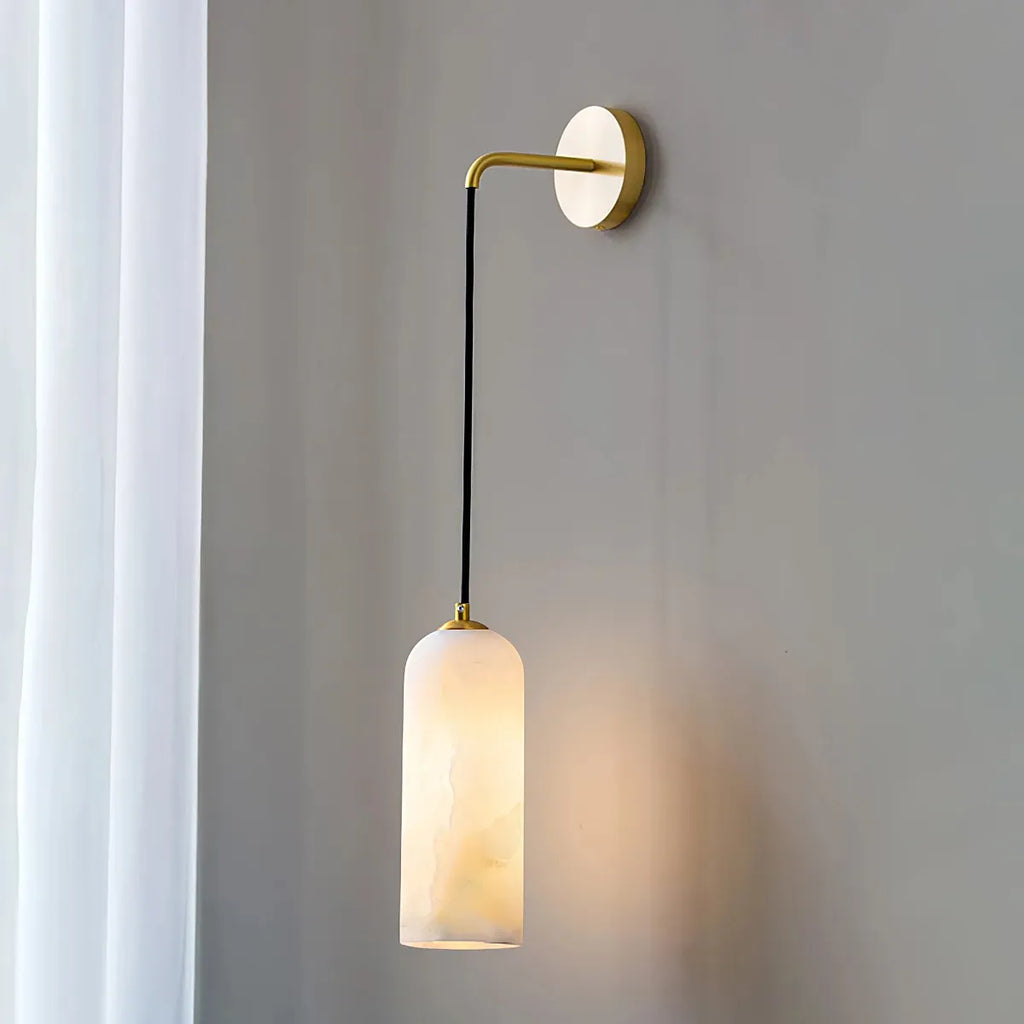 Monty Alabaster Architectural Wall Lamp - view 4