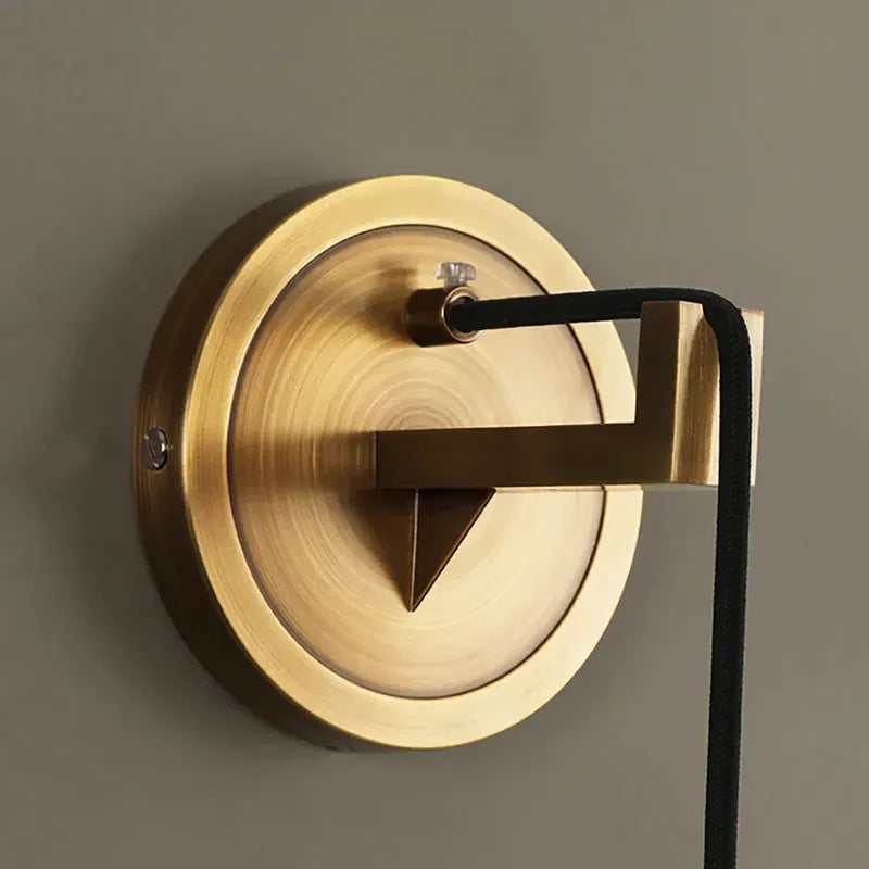 Spherical Alabaster Wall Sconce in Natural Brass - view 8