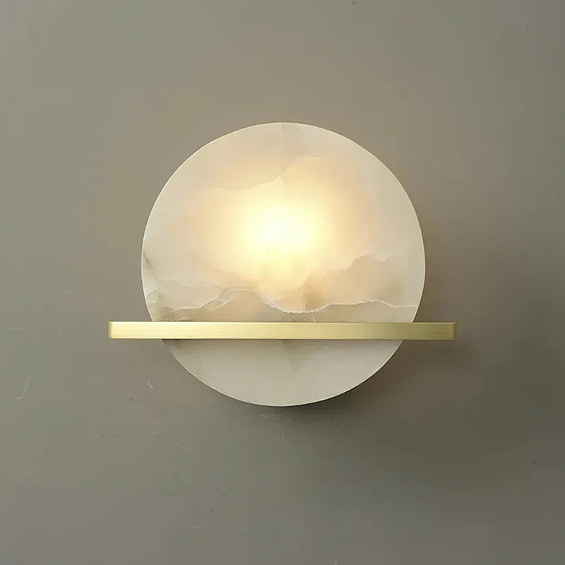 Savion Alabaster Wall Lamp - view 3