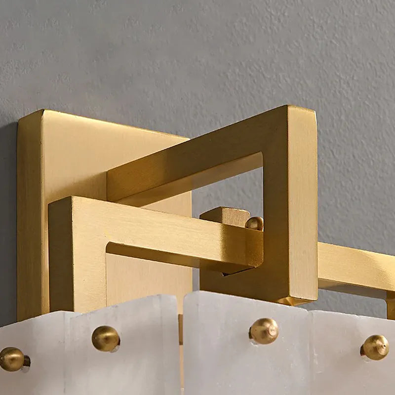 Alabaster Rectangular Wall Lamp - view 7