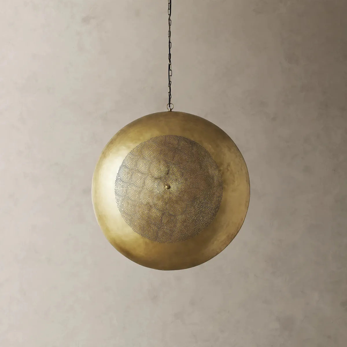 Astrid Circle Pendant Circular Iron Frame Finished - view 3
