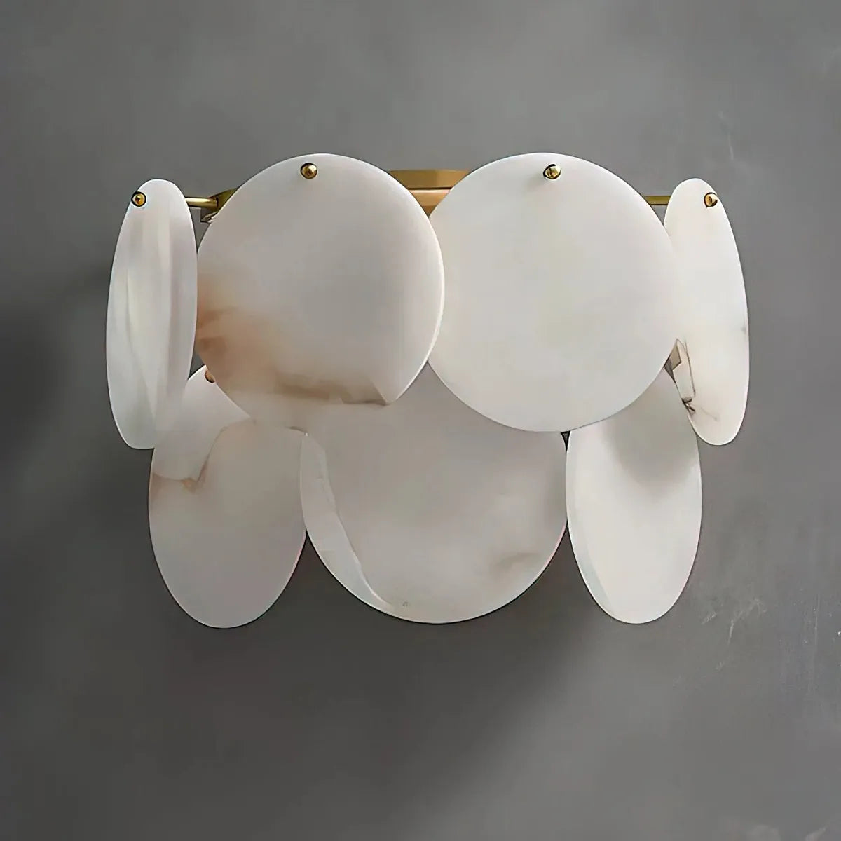 Round Alabaster Wall Lamp - view 2