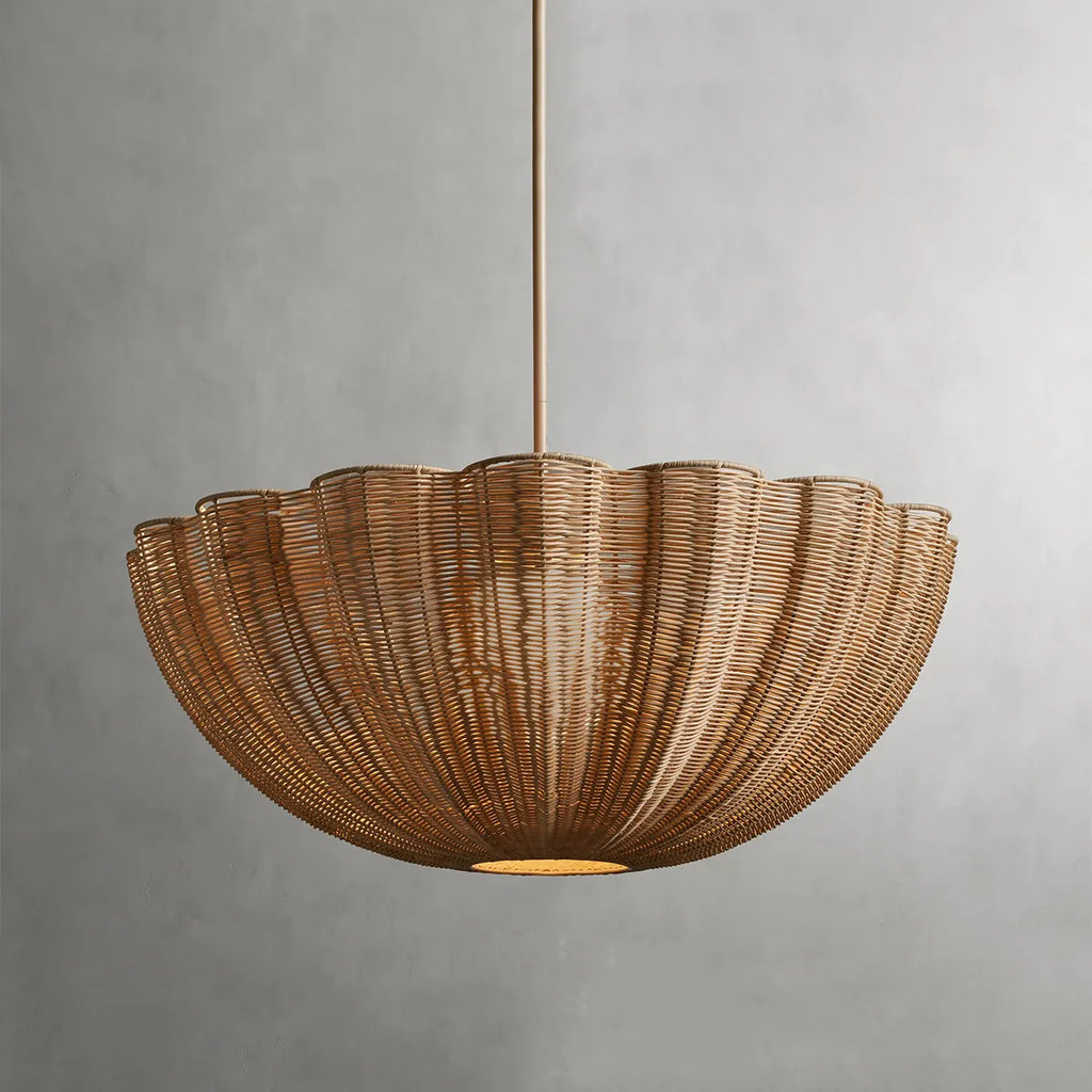 Claire Pendant - Frosted Globe Hanging Light - view 1