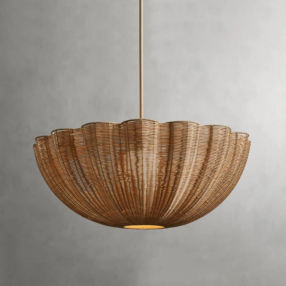 Claire Pendant - Frosted Globe Hanging Light - view 1