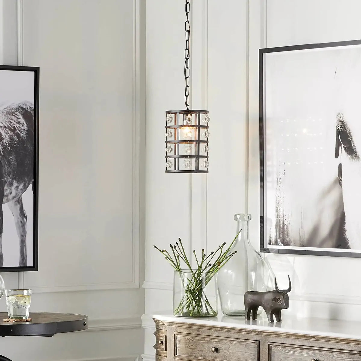 La Cage Pendant - Industrial-Inspired Pendant Light - view 2