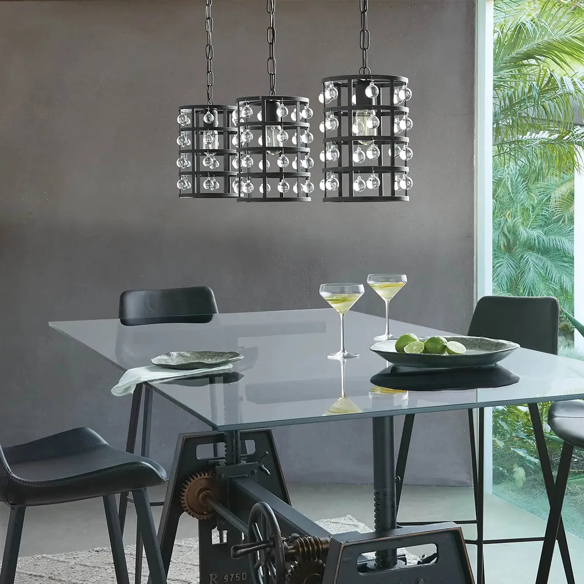 La Cage Pendant - Industrial-Inspired Pendant Light - view 3