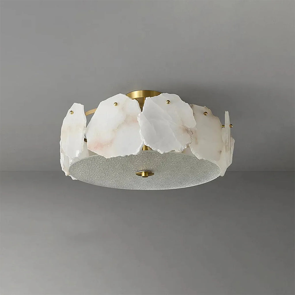 Alabaster Artze Ceiling Fixture - view 2