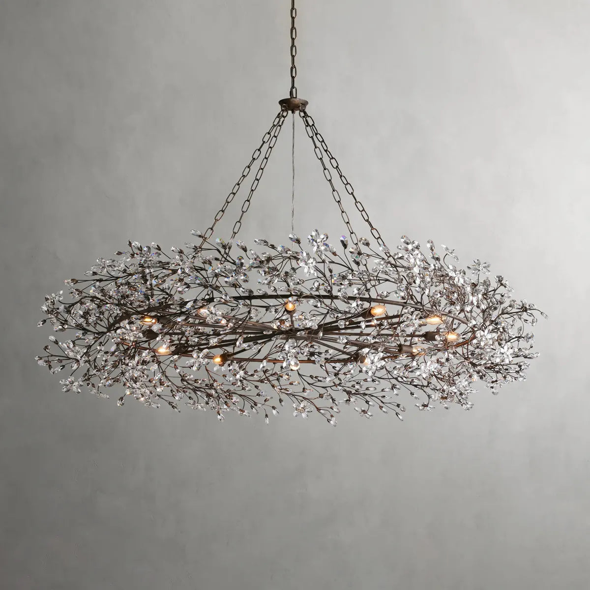 Fiore Crown Chandelier - view 13