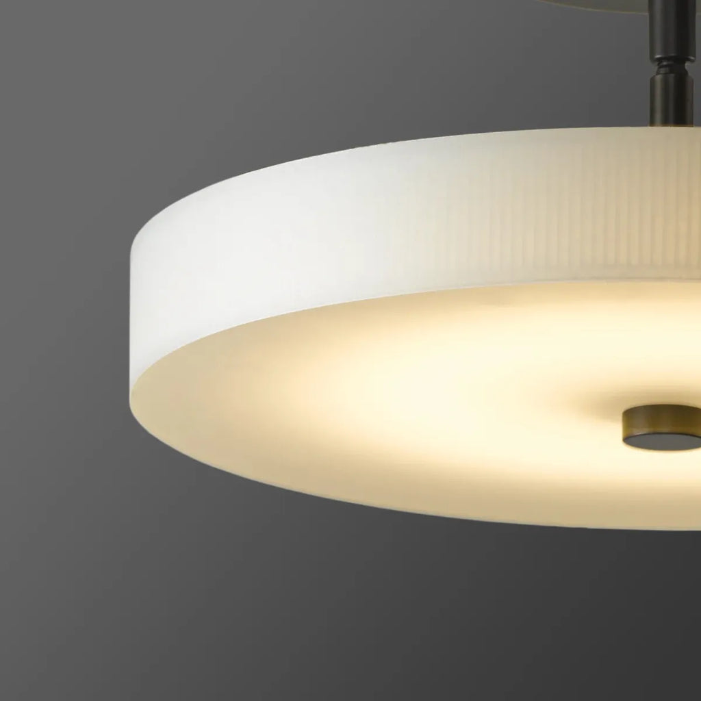 Disq LED Semi-Flushmount Ceiling Light - view 3