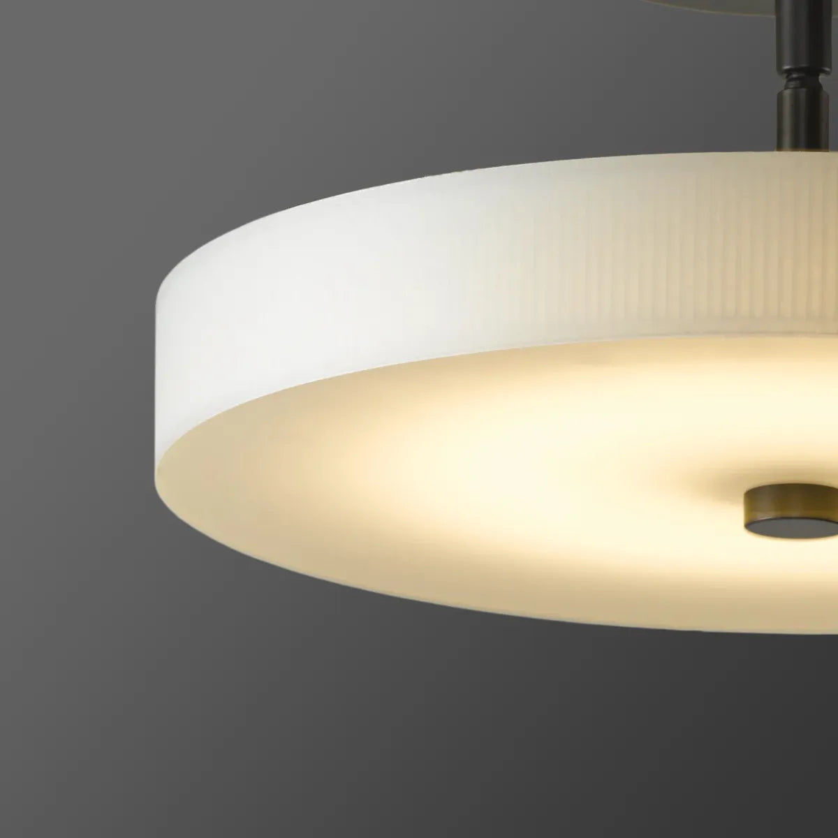 Disq LED Semi-Flushmount Ceiling Light - view 3