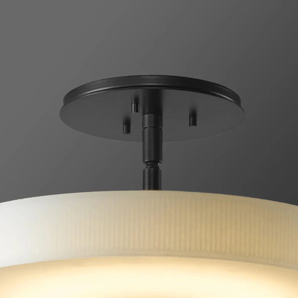 Disq LED Semi-Flushmount Ceiling Light - view 4
