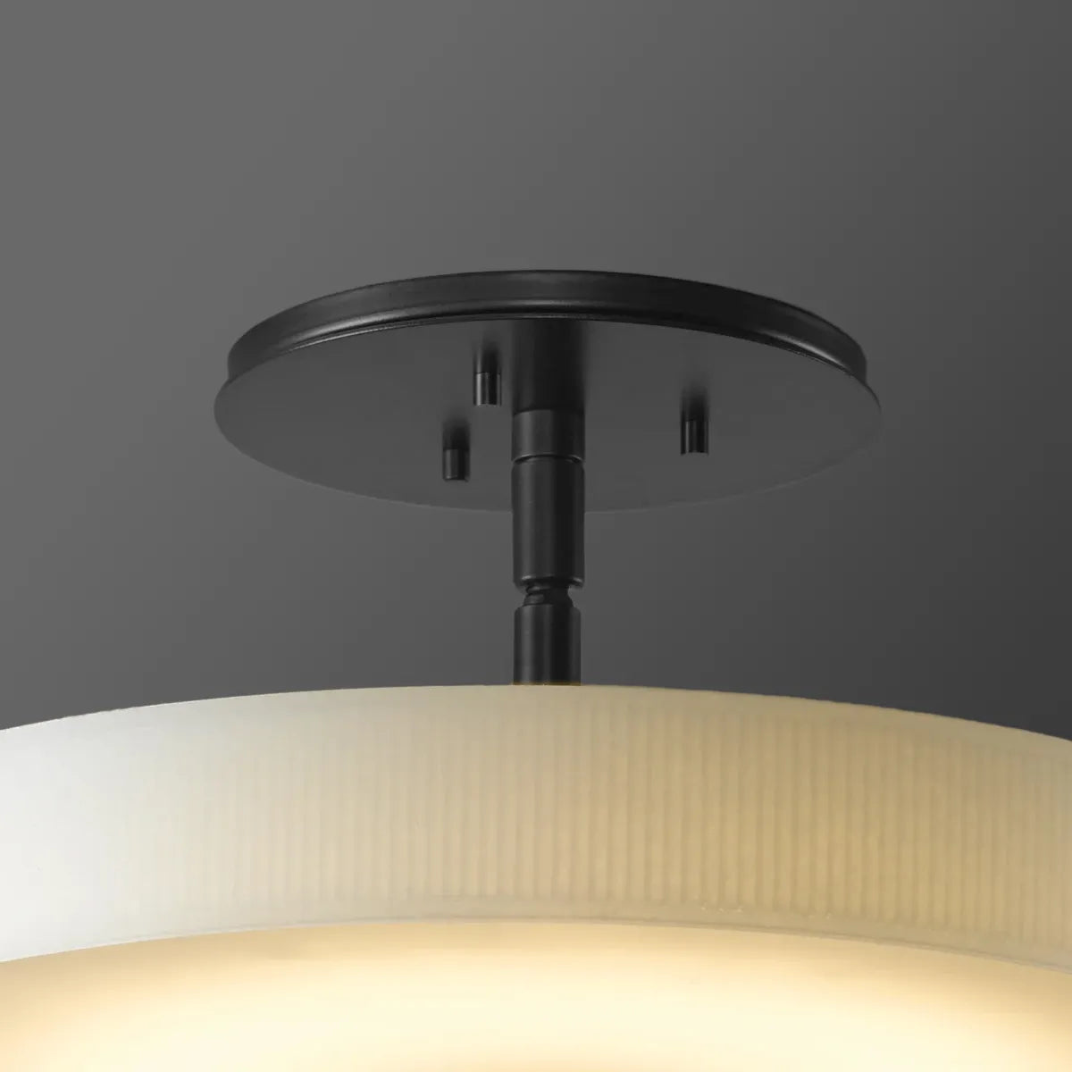Disq LED Semi-Flushmount Ceiling Light - view 4