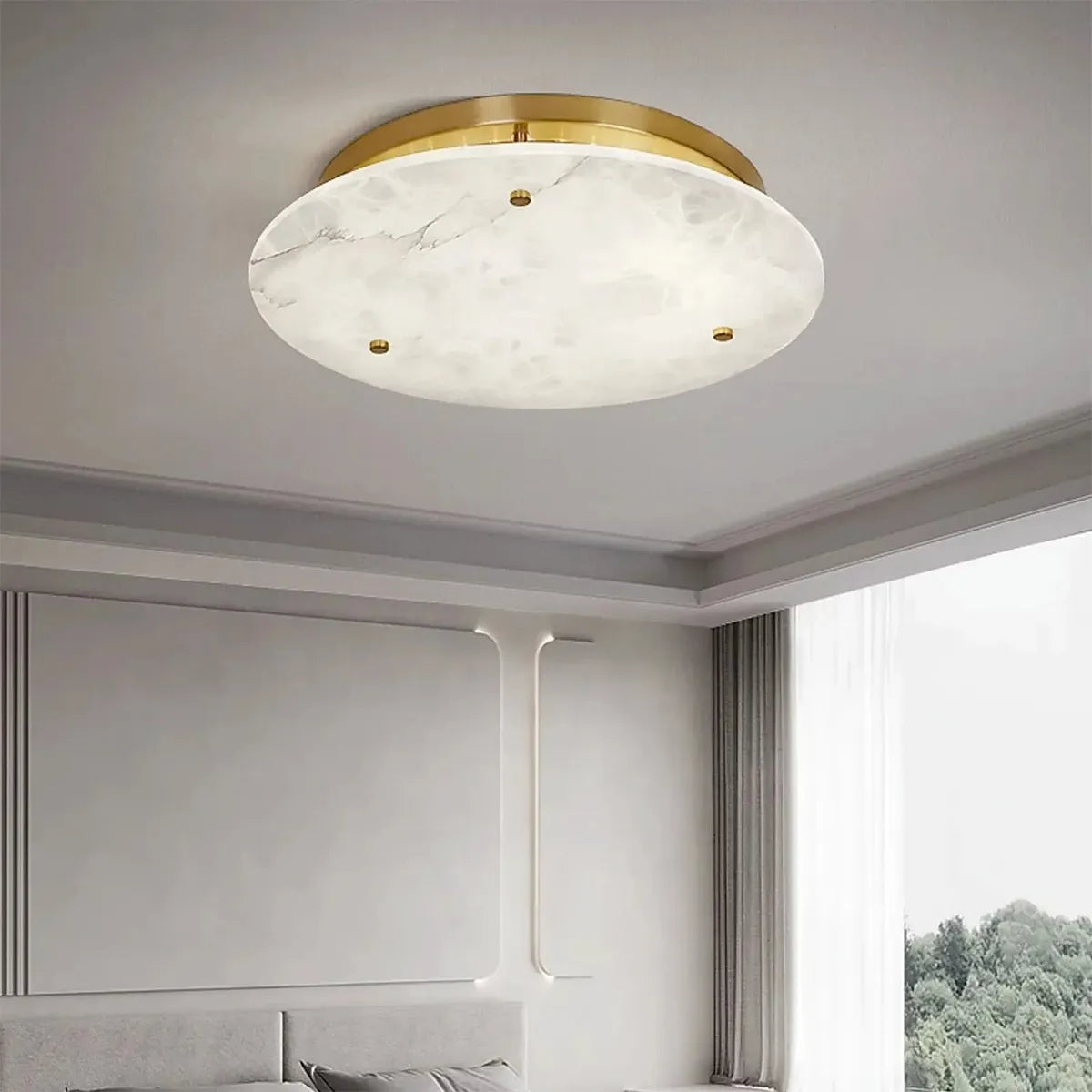 Sangrid Alabaster Ceiling Light - view 2