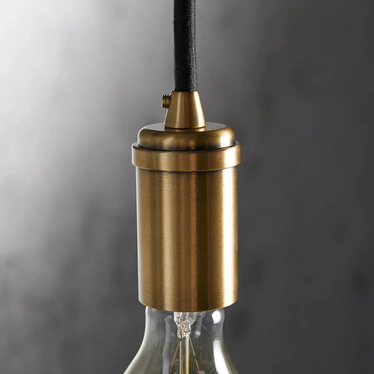 Ohlson Brass Swag Pendant - view 2