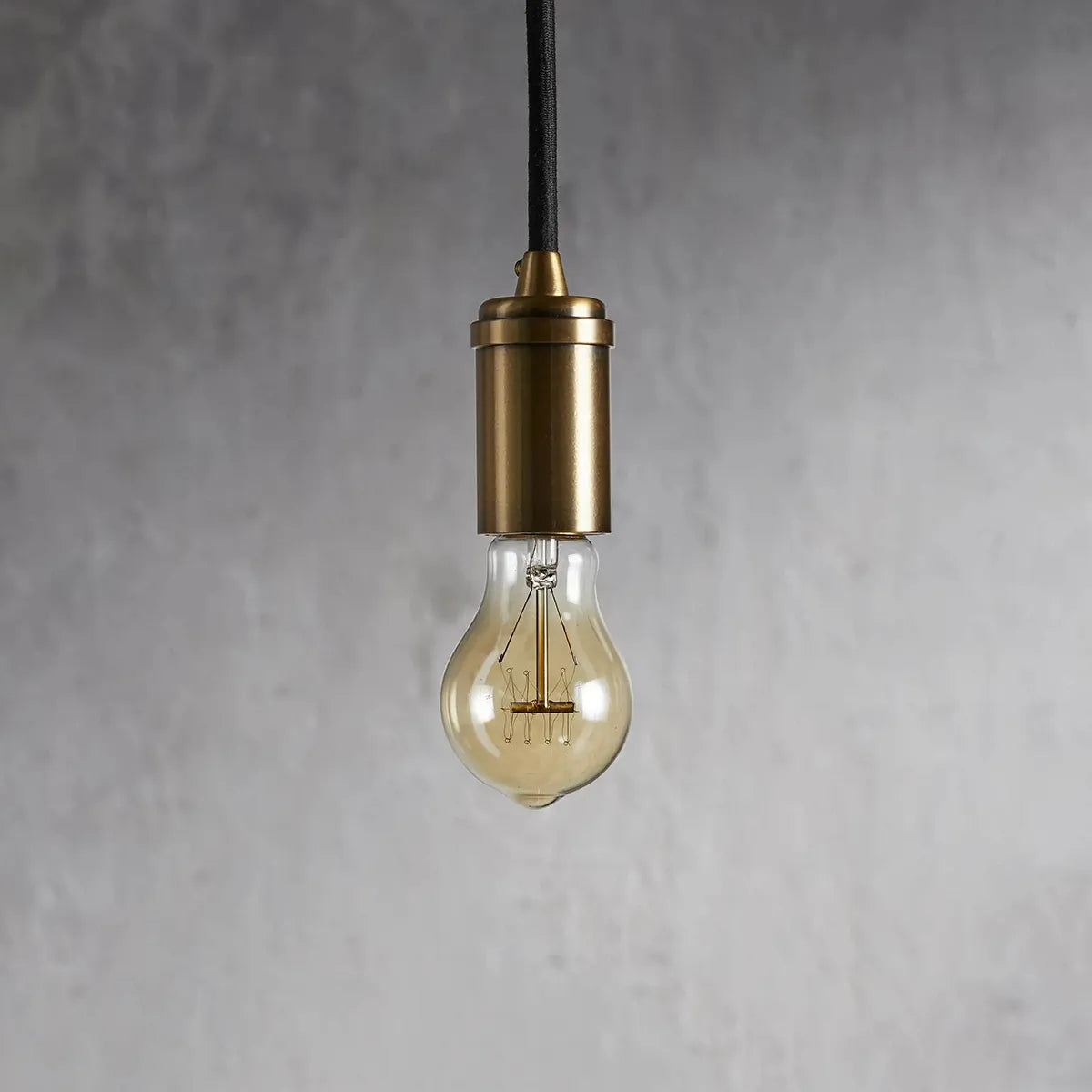 Ohlson Brass Swag Pendant - view 4