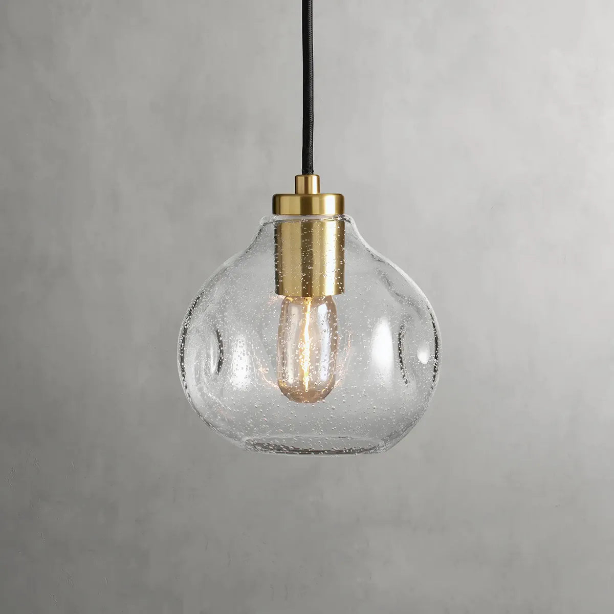 Organic 12" Pendant – Handcrafted Natural Style Ceiling Fixture - view 12