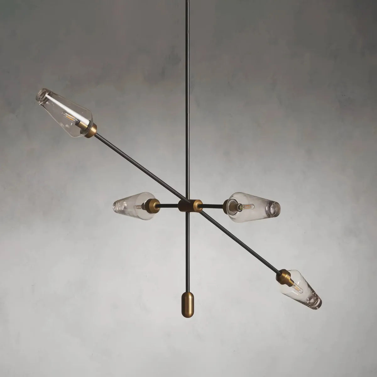 Arrow Bronze Chandelier - view 4